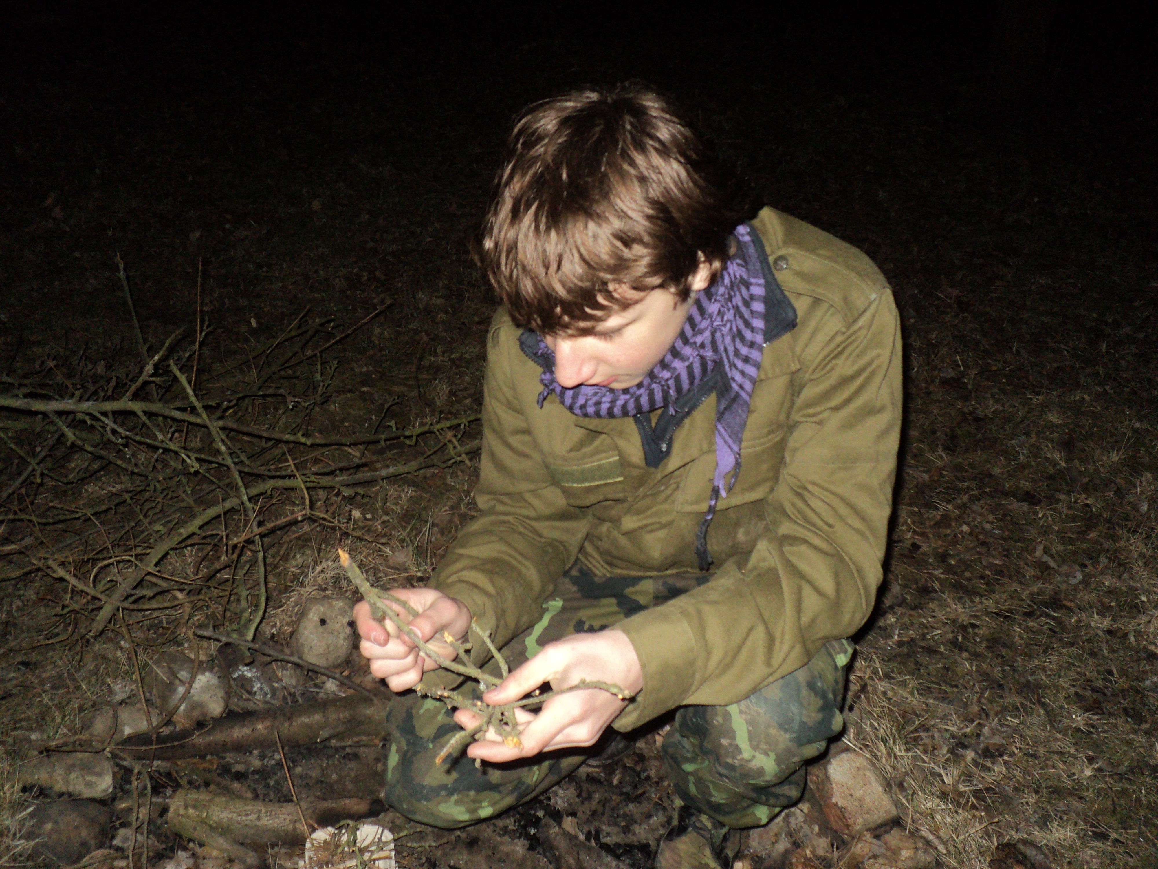 Rozdělávání Ohně